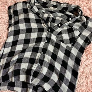 SKIES ARE BLUE PLAID SHIRT